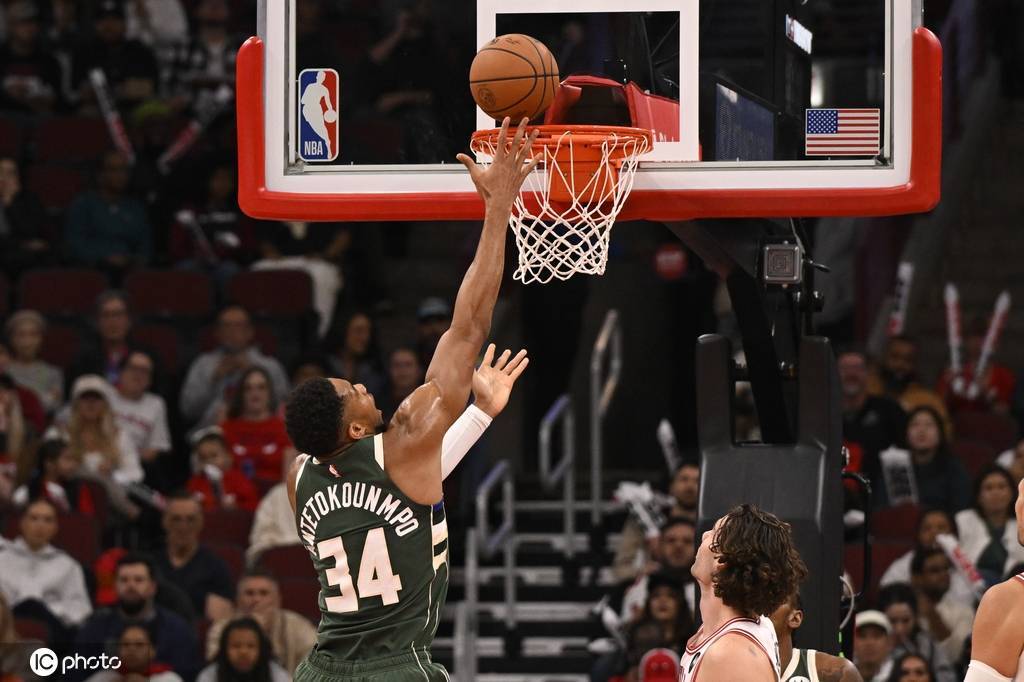 季前赛-字母哥13+10多森姆22分 雄鹿擒公牛